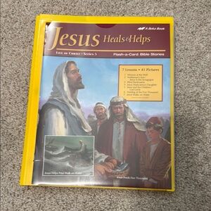 Jesus Heals & Helps Flash-a-Card Bible Stories